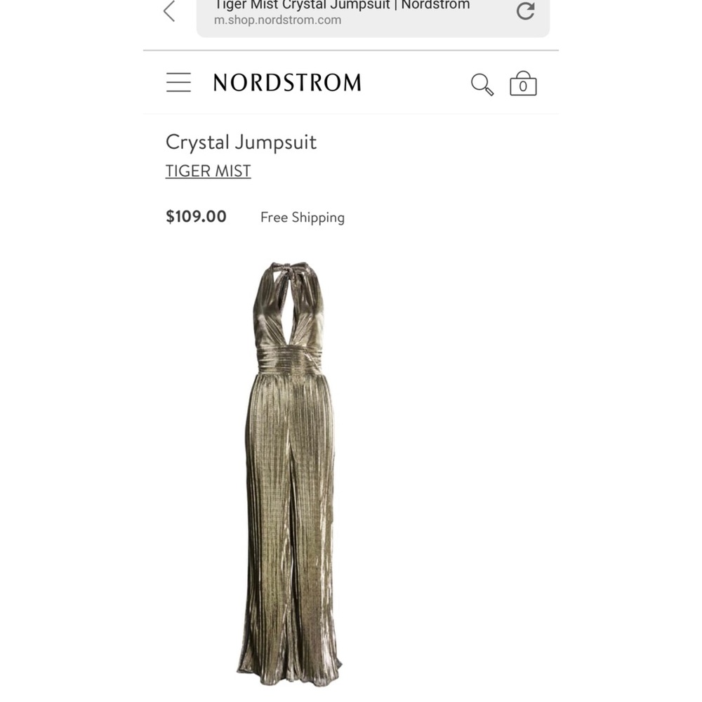 Tiger Mist “Crystal” Jumpsuit